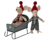 Sanki - Sleigh, Mouse - Green - L’enfant
