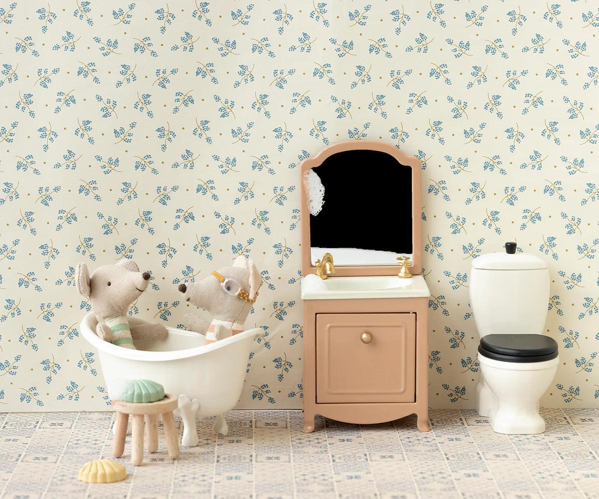 Akcesoria dla lalek - Sink dresser, Mouse - Powder - L’enfant