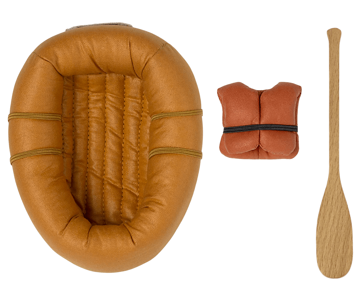 Akcesoria dla lalek - Rubber boat, Mouse - L’enfant