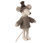 Ubranko myszki - Knitted sweater and hat, Big brother mouse - L’enfant