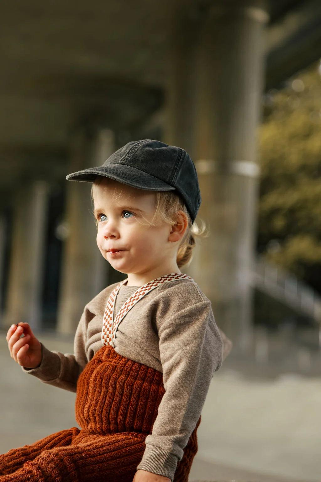 Legginsy Granny Teddy - Cinnamon Checked - L’enfant