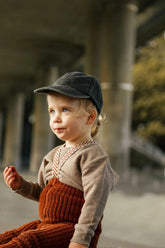Legginsy Granny Teddy - Cinnamon Checked - L’enfant