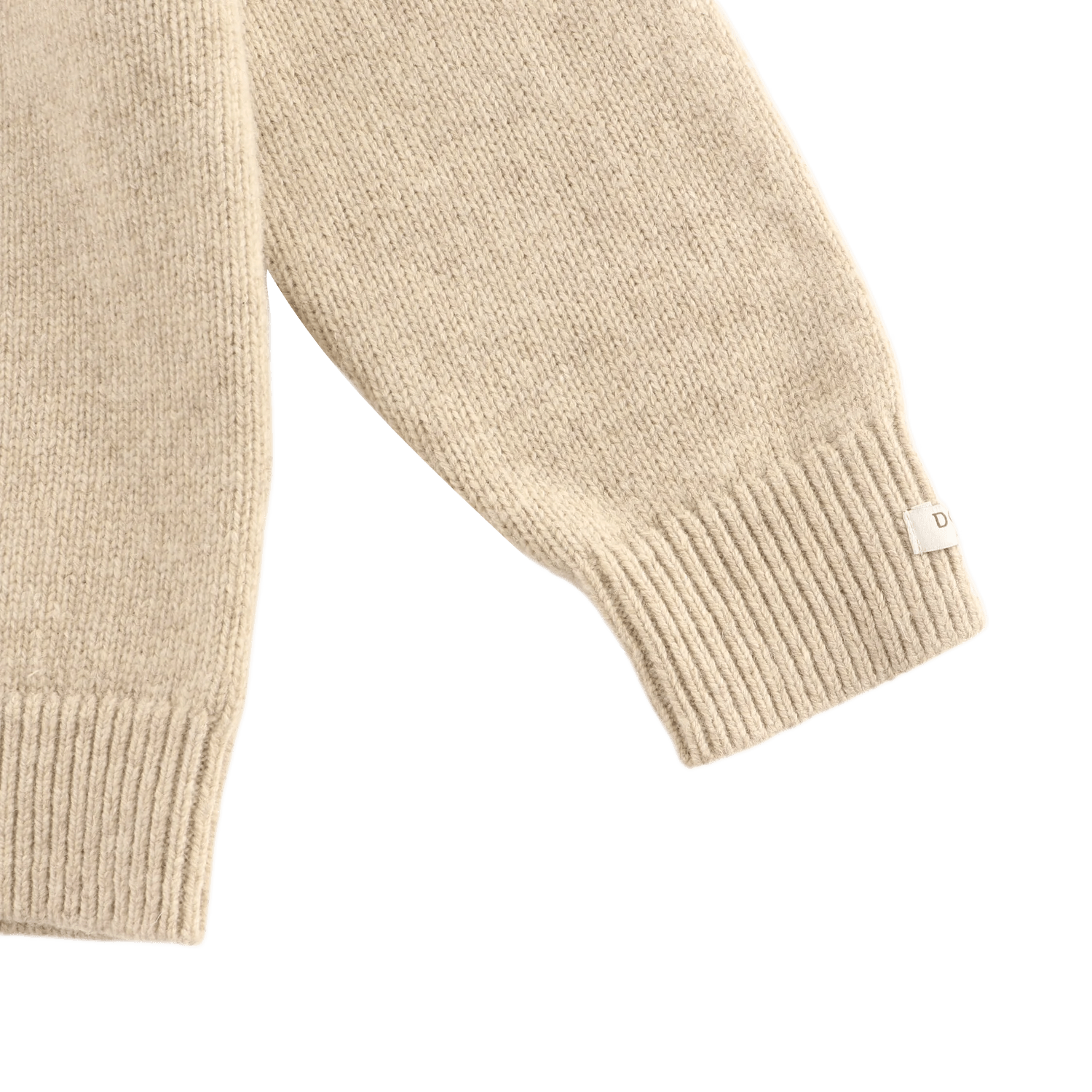 Sweter Denn Wełna Merino - Bear Biscotti Melange - L’enfant