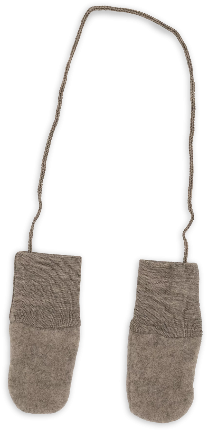 Rękawiczki z wełny merino dla niemowląt - Walnut
