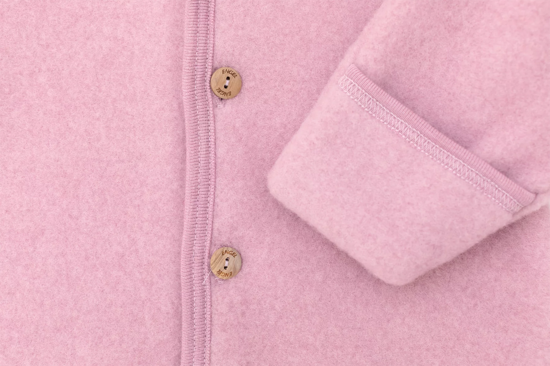 Kombinezon z wełny merino rose