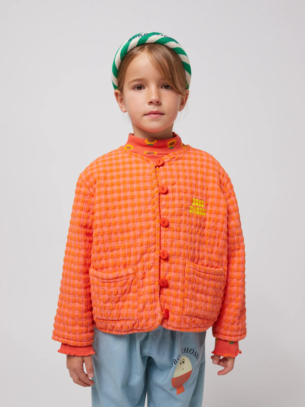 Kurtka Vichy padded