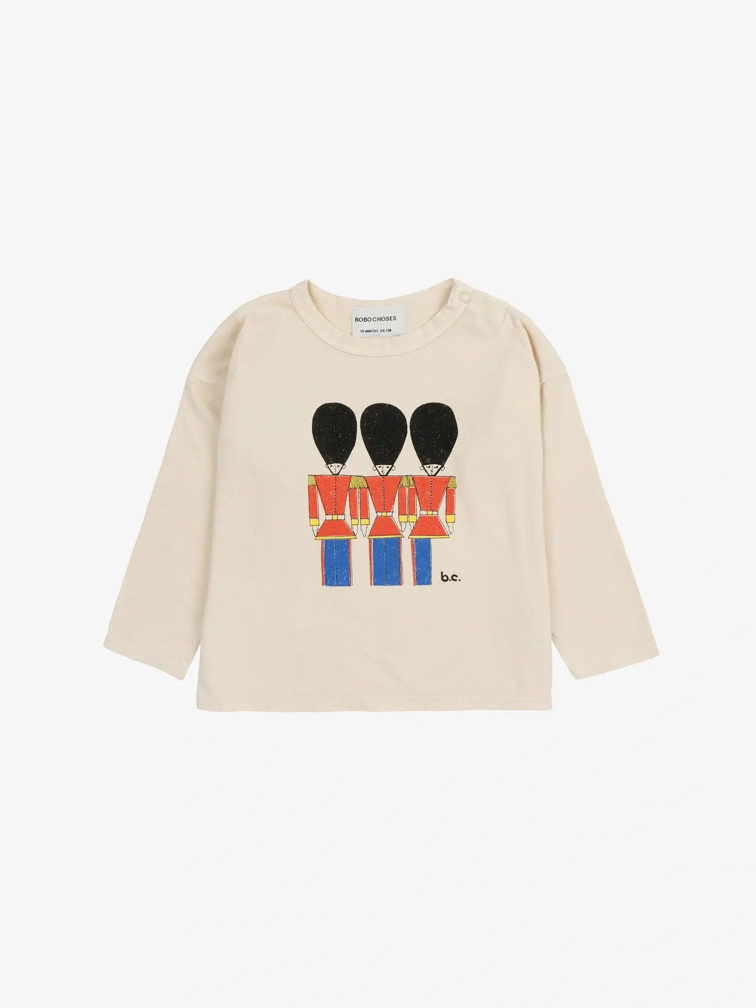 T-shirt niemowlęcy Little Tin Soldiers - L’enfant