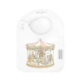 Śliniak - Satin bib - Carousel Pink - L’enfant