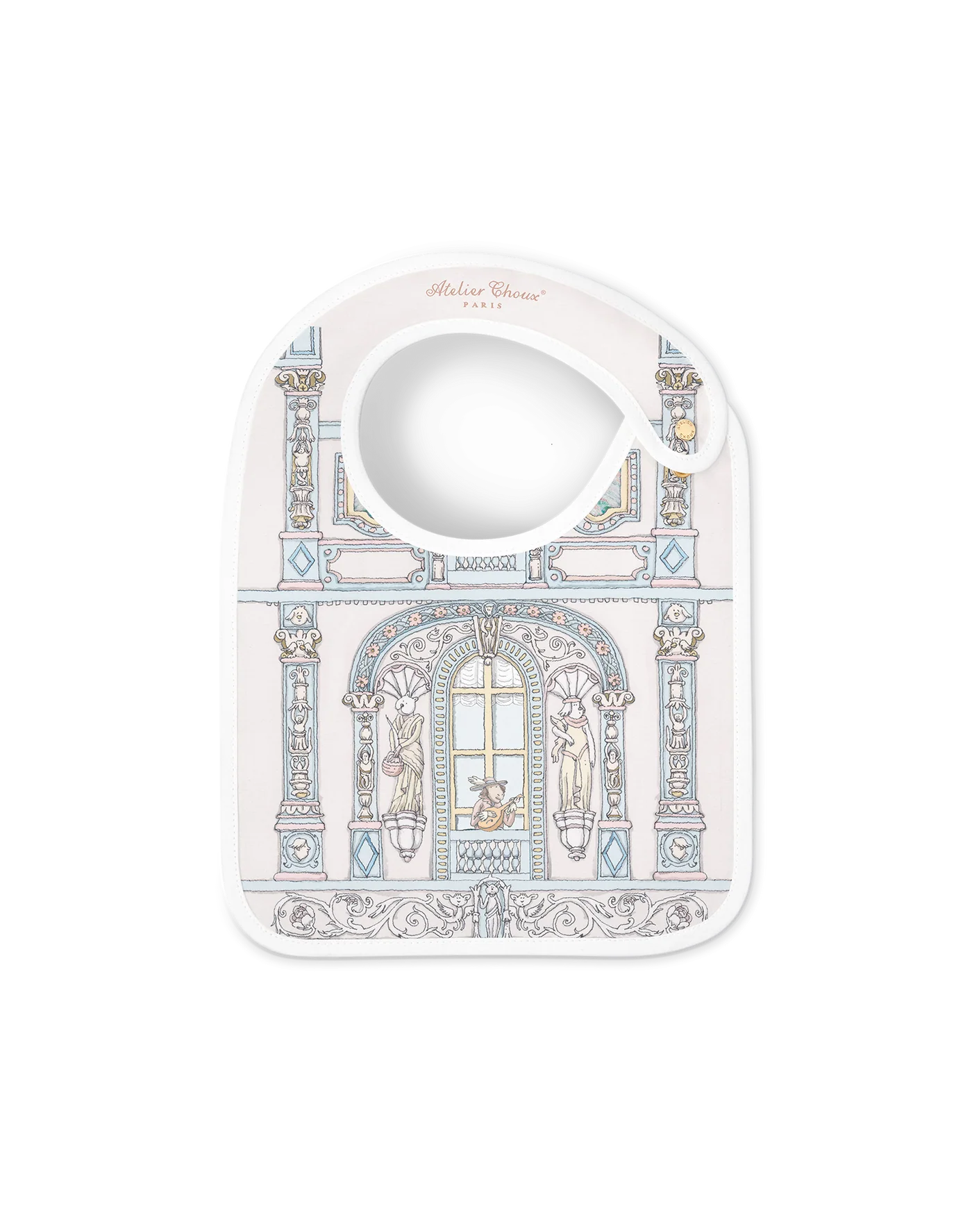 Śliniak Satin Bib - Château Choux