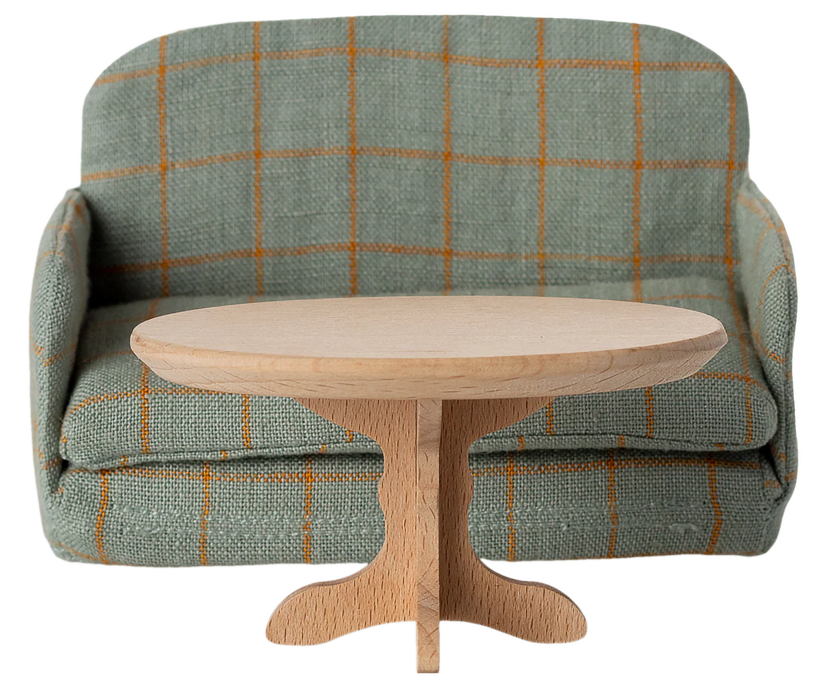 Stolik kawowy - Oval coffee table, Mouse - Nature