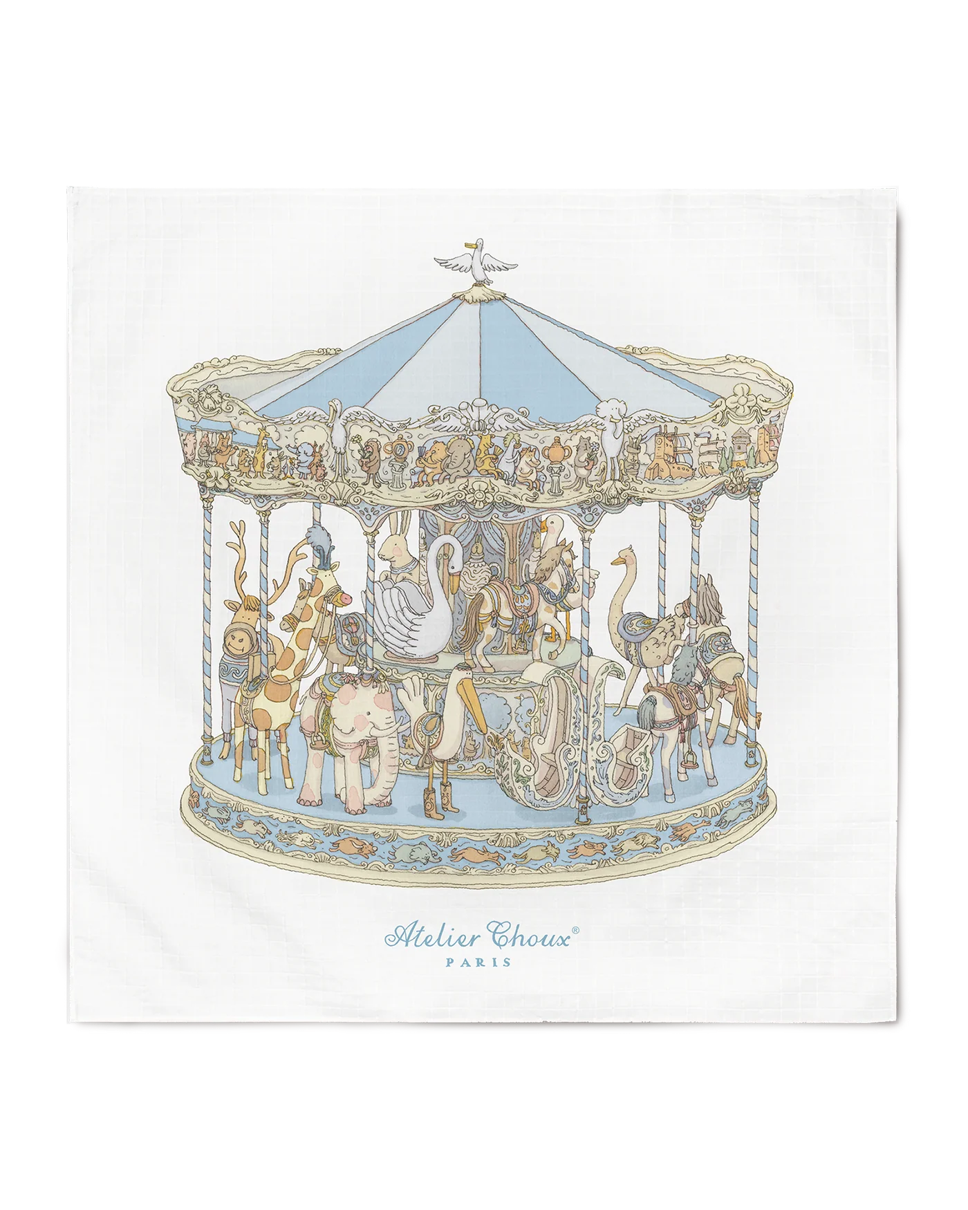 Carré - Carousel Blue
