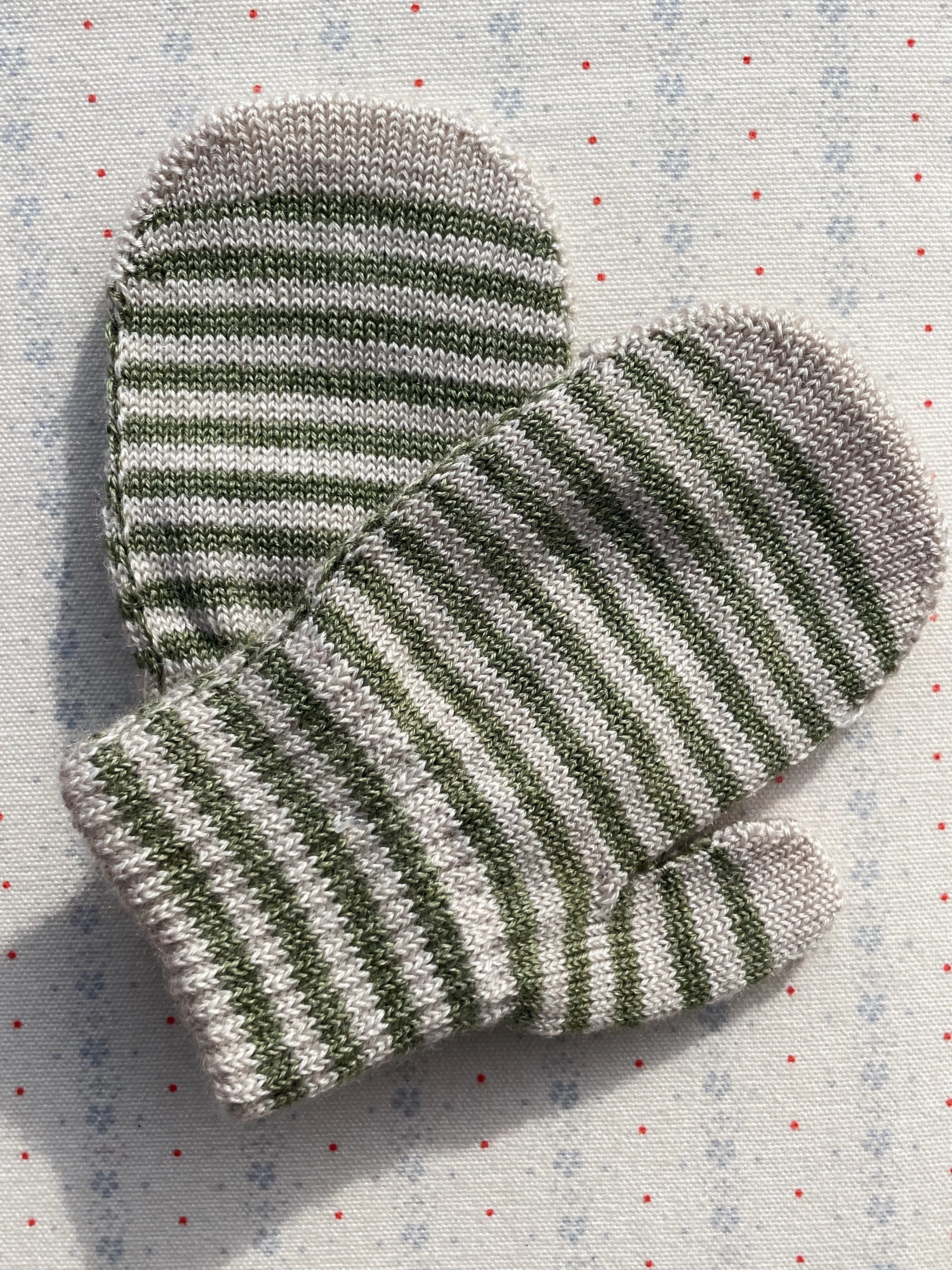 2-pak rękawiczki jednopalczaste - Lemon/Stripe