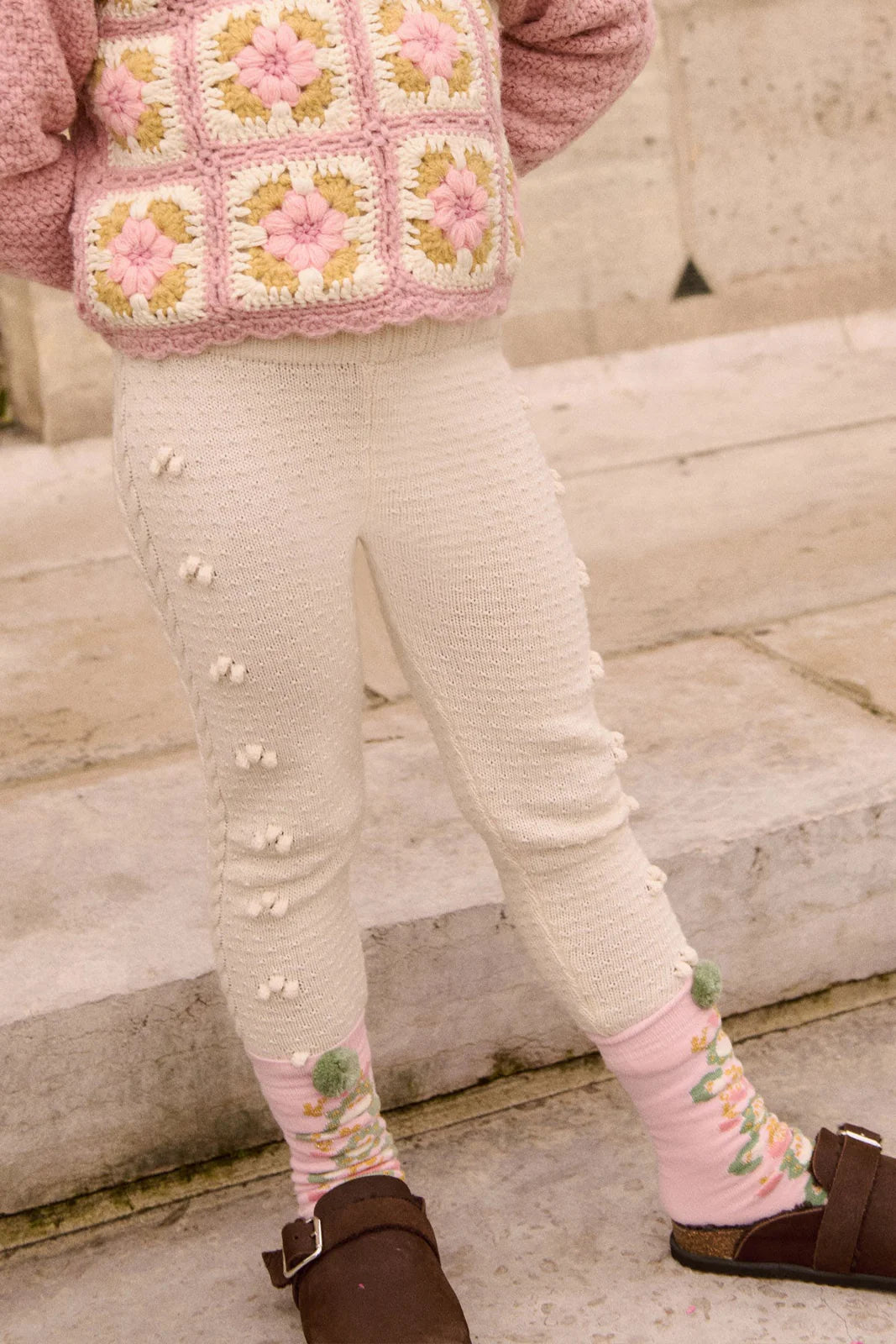 Legginsy Molda - Cream