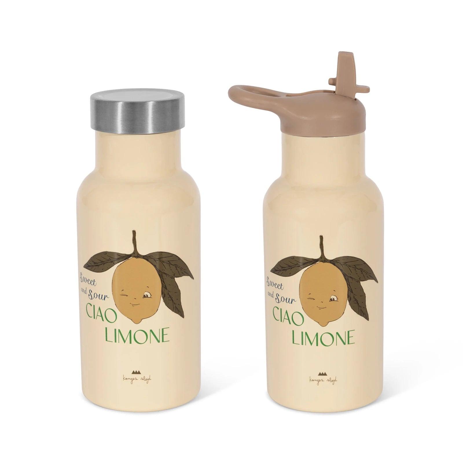 Butelka termiczna ze stali nierdzewnej Lemon Squeeze Me - L’enfant