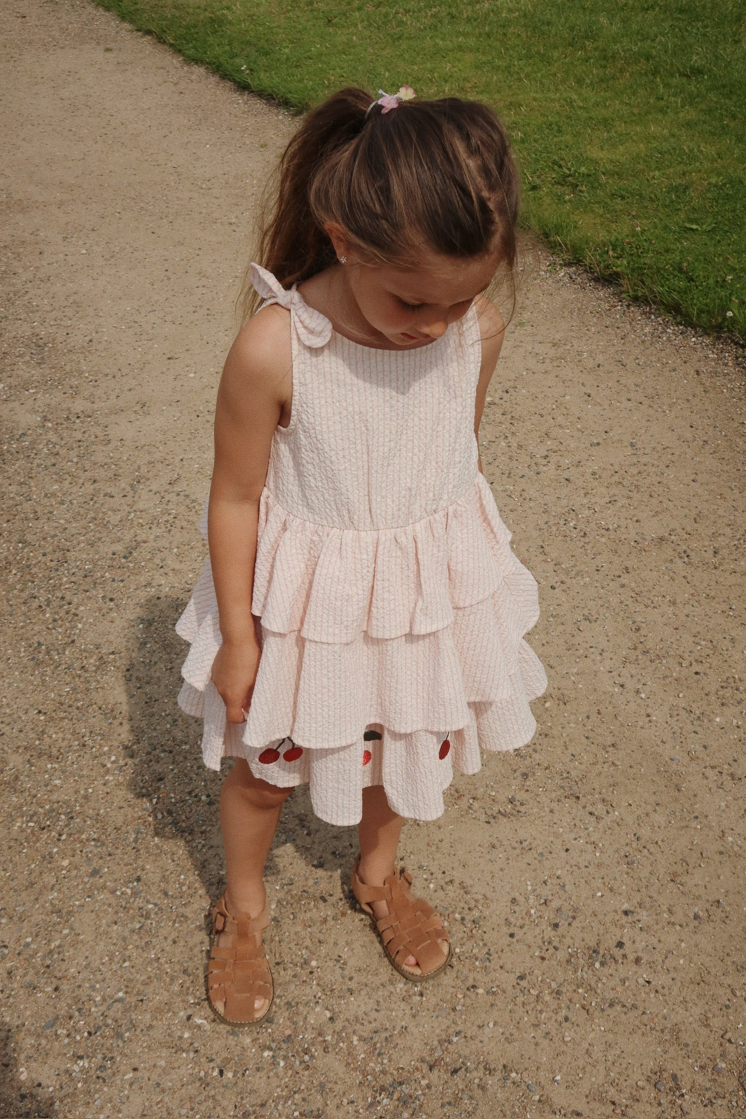Sukienka Ellie - Peony Stripe