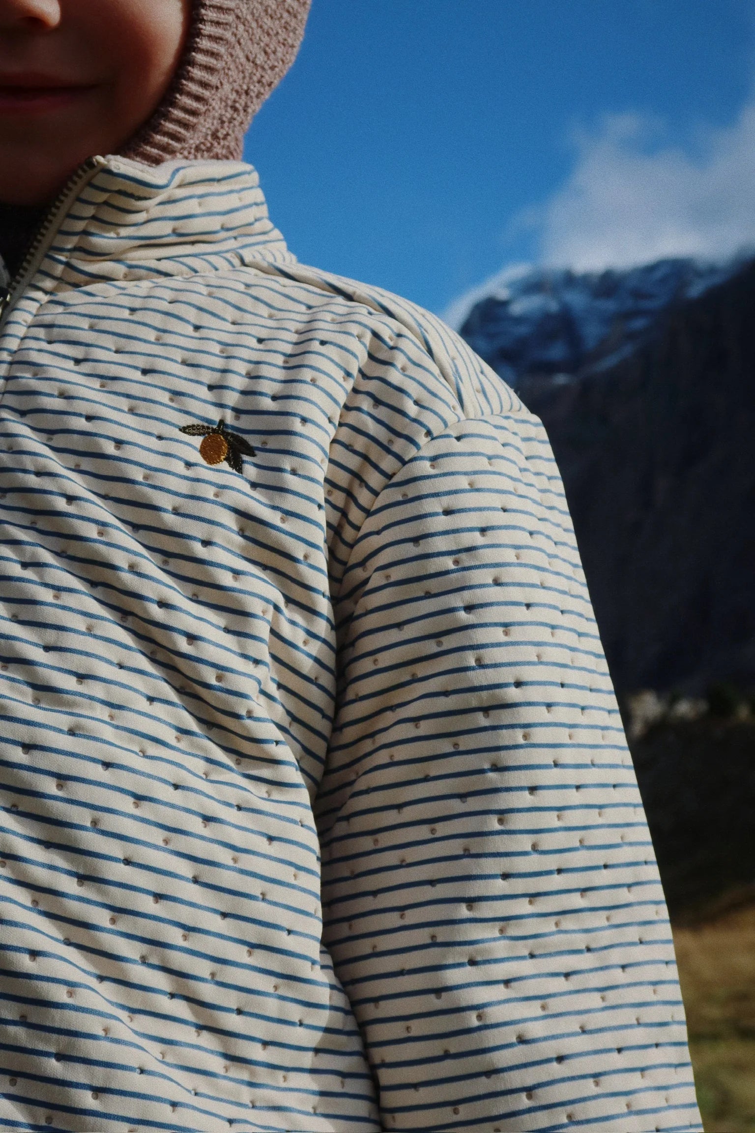 Kurtka Thermo - Stripe Bluie