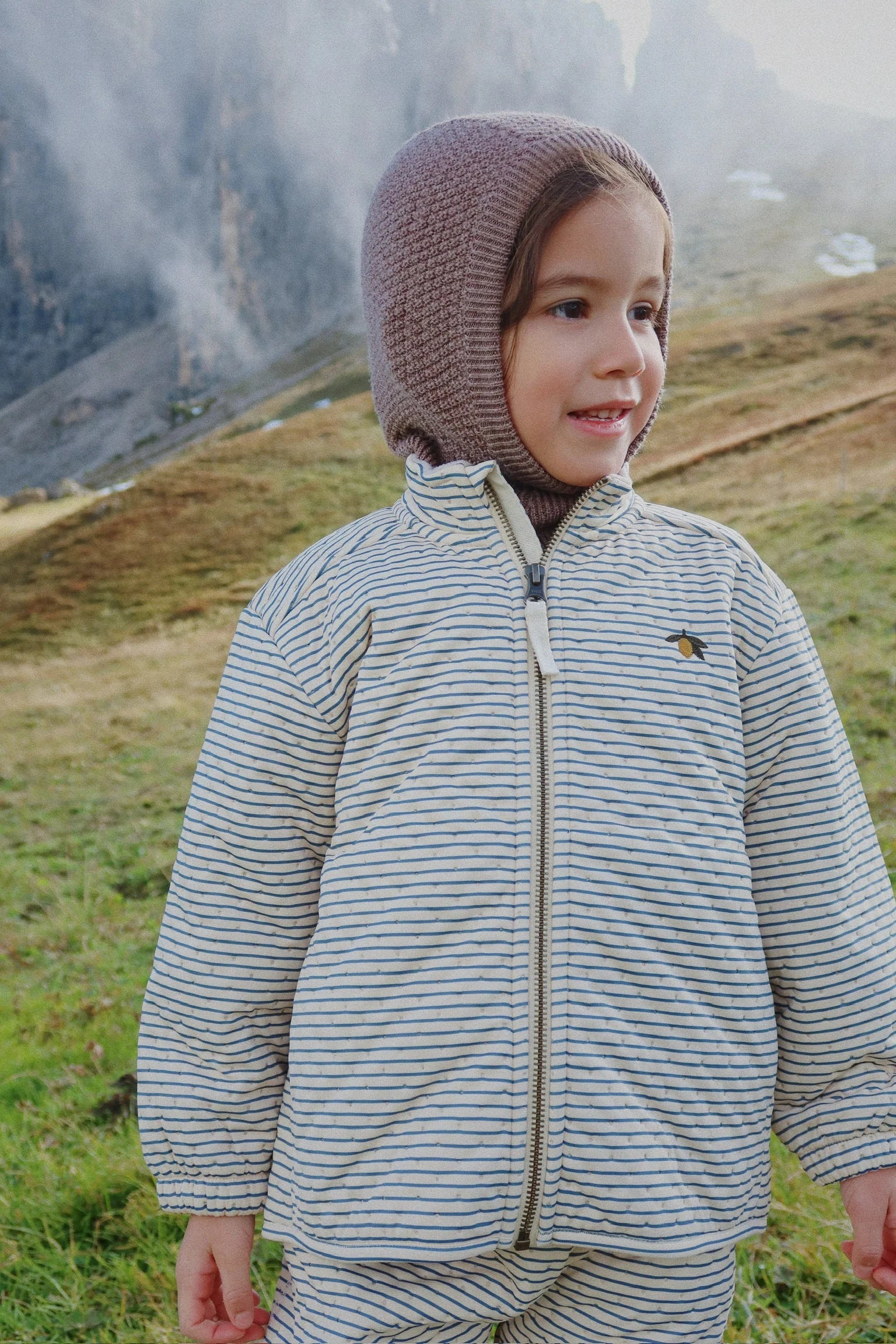 Kurtka Thermo - Stripe Bluie