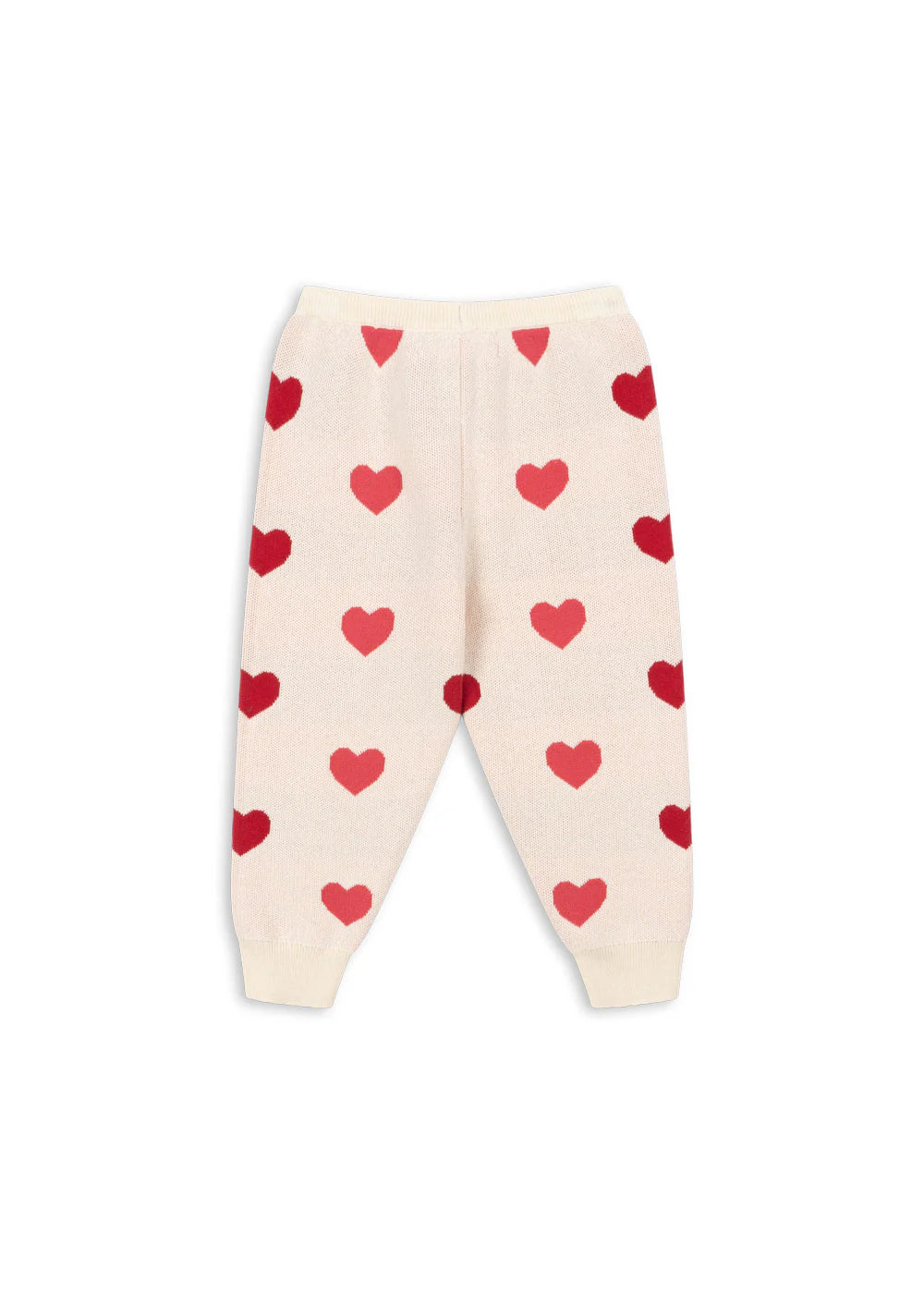 Spodnie dzianinowe Lapis - coeur coloré duo pink