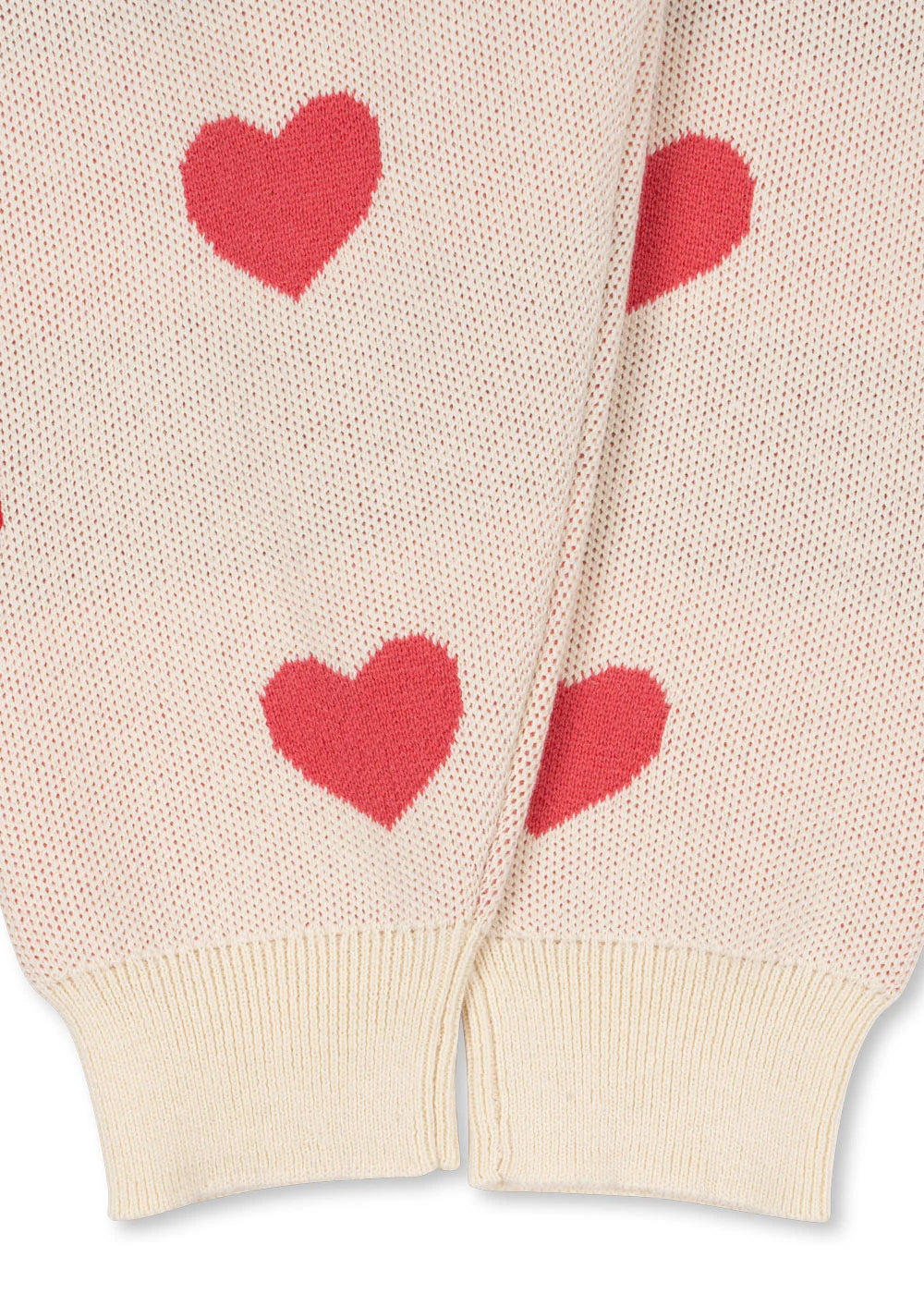 Spodnie dzianinowe Lapis - coeur coloré duo pink