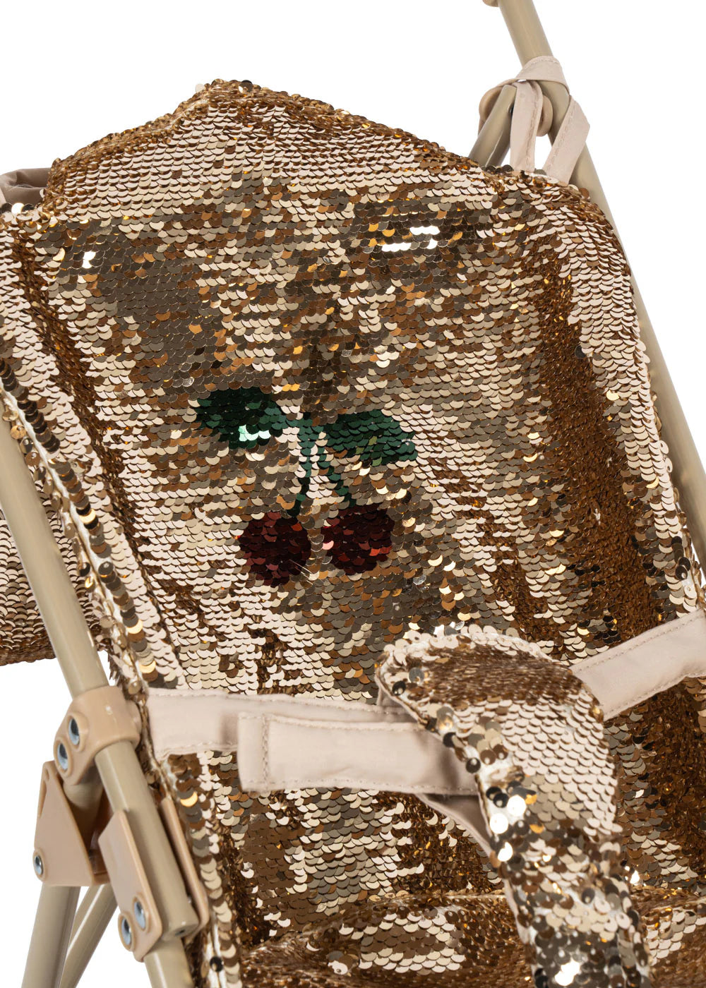 Wózek spacerówka dla lalek - Sparkly Cherry