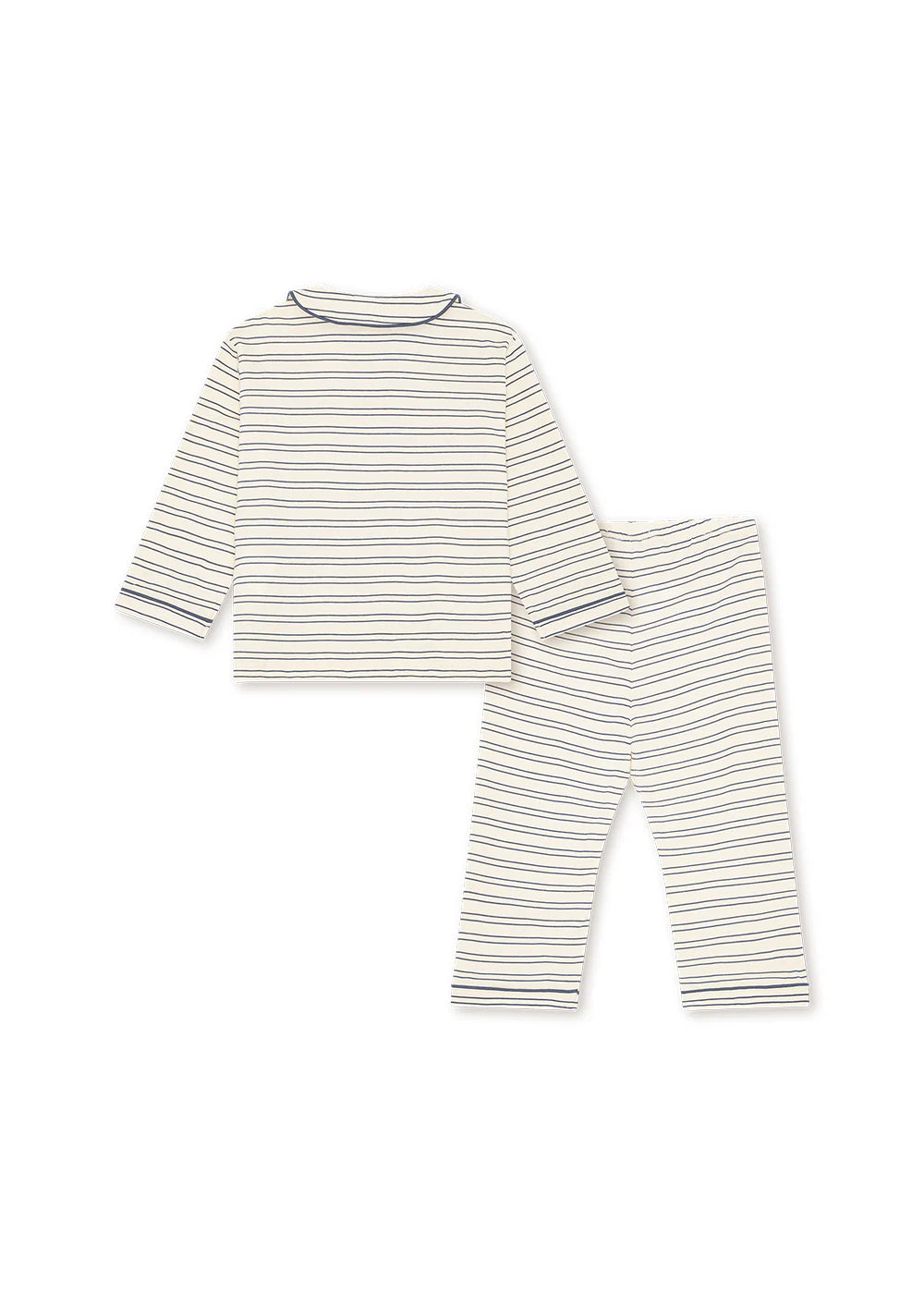 Piżama Pio set - Indigo butter stripe