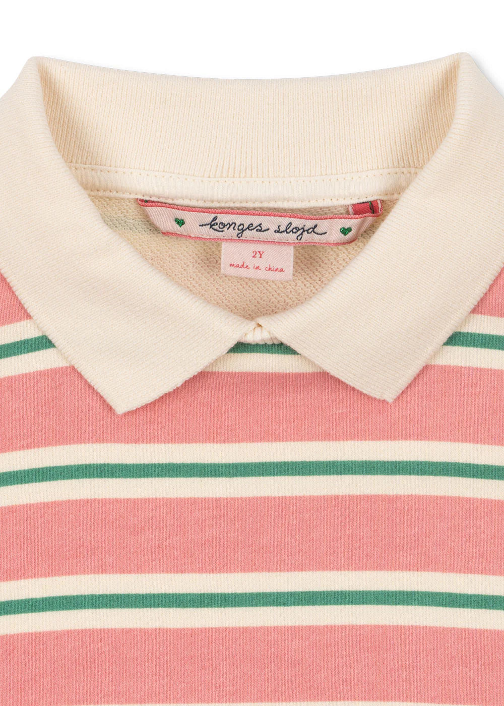 Bluza Spotty Polo - blush bound stripe