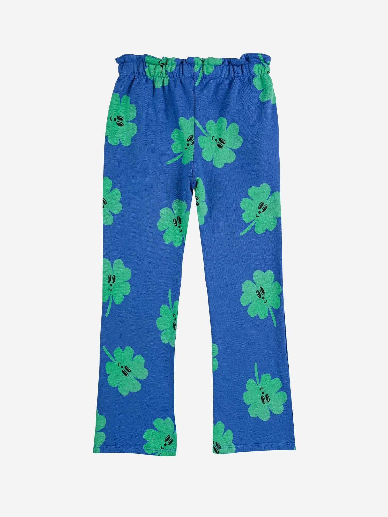 Spodnie Lucky Clover all over flare