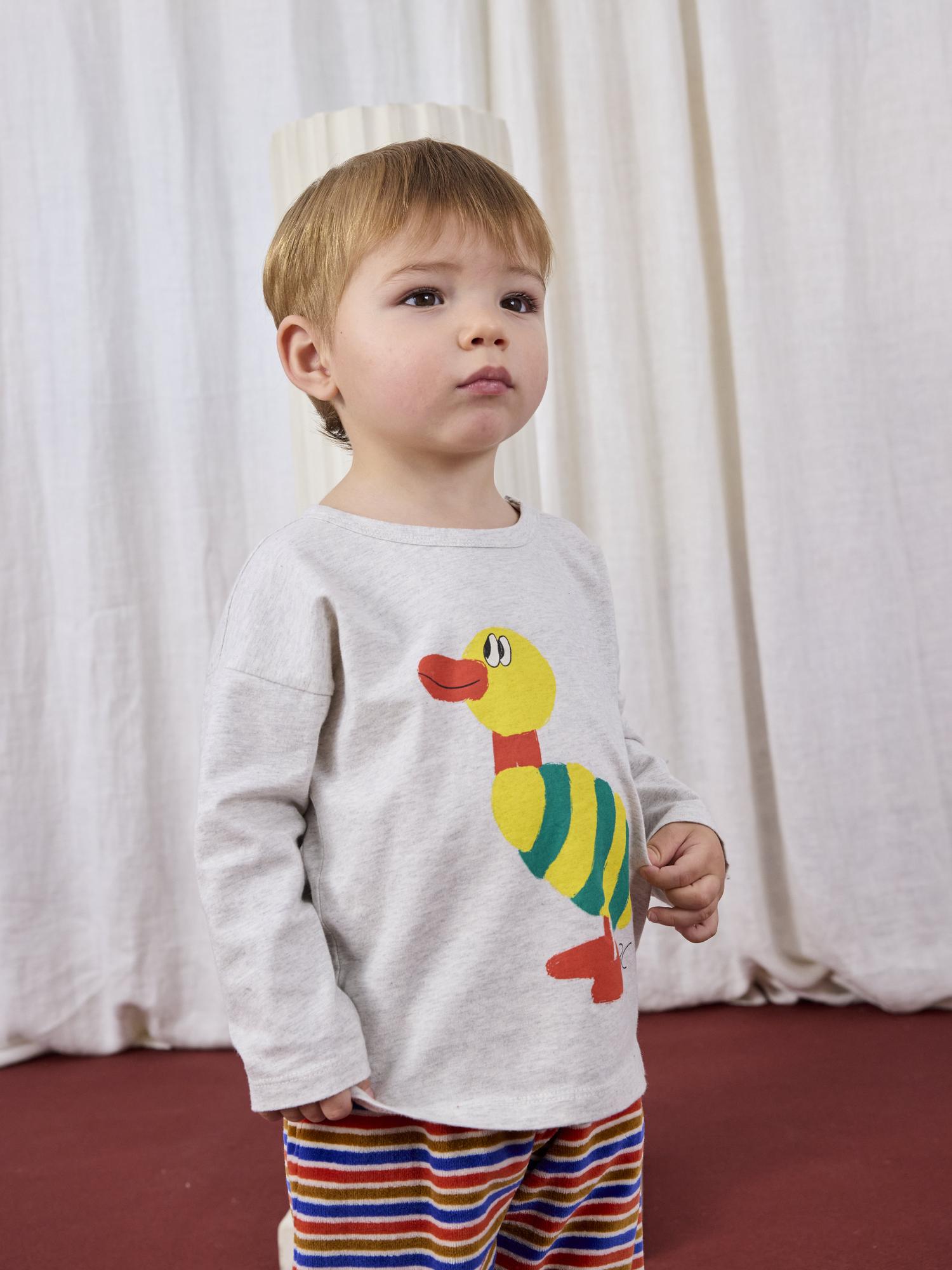 T-shirt niemowlęcy Striped Duck