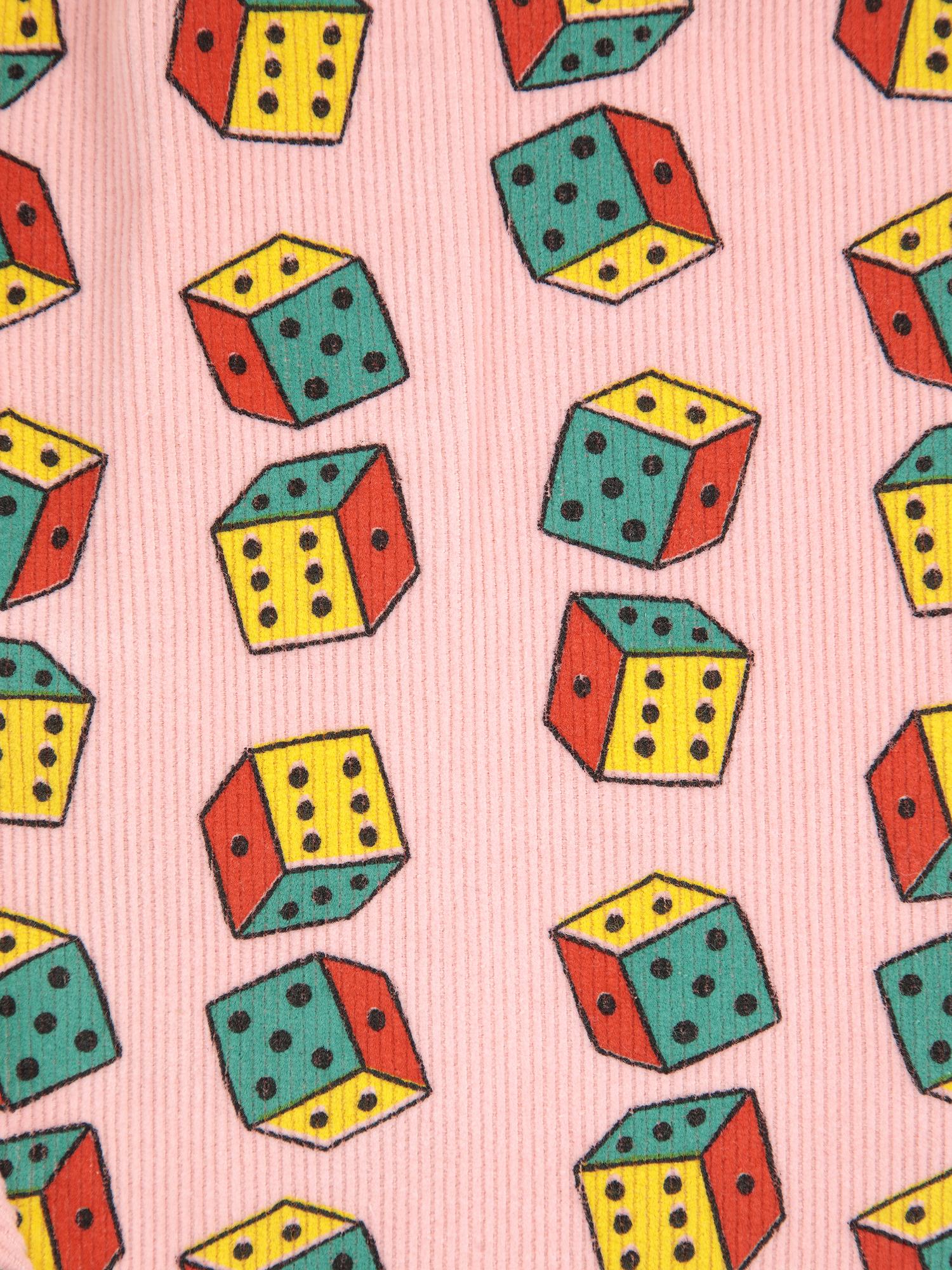 Spodnie niemowlęce Dices all over micro corduroy