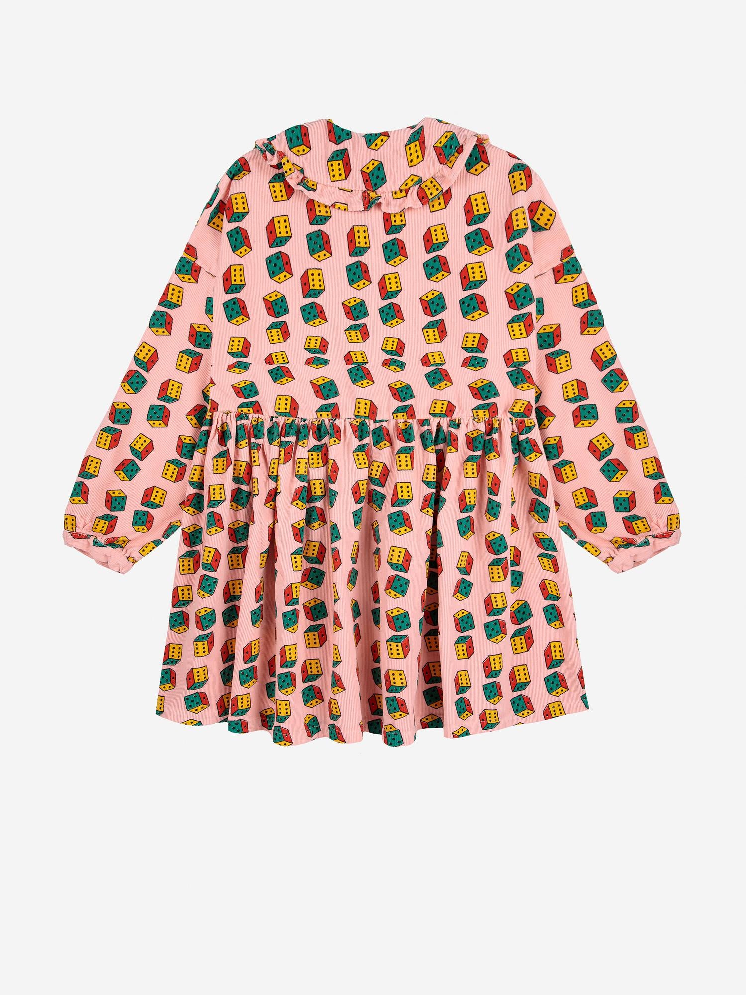 Sukienka Dices all over micro corduroy