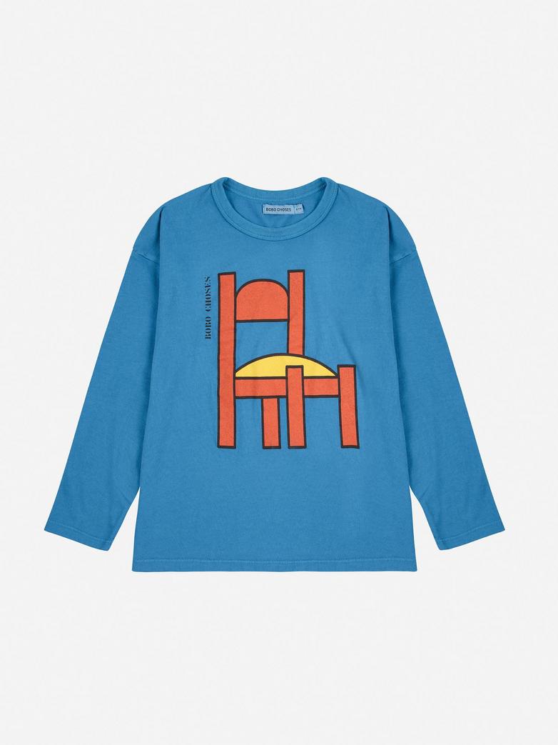 T-shirt Chair Blue