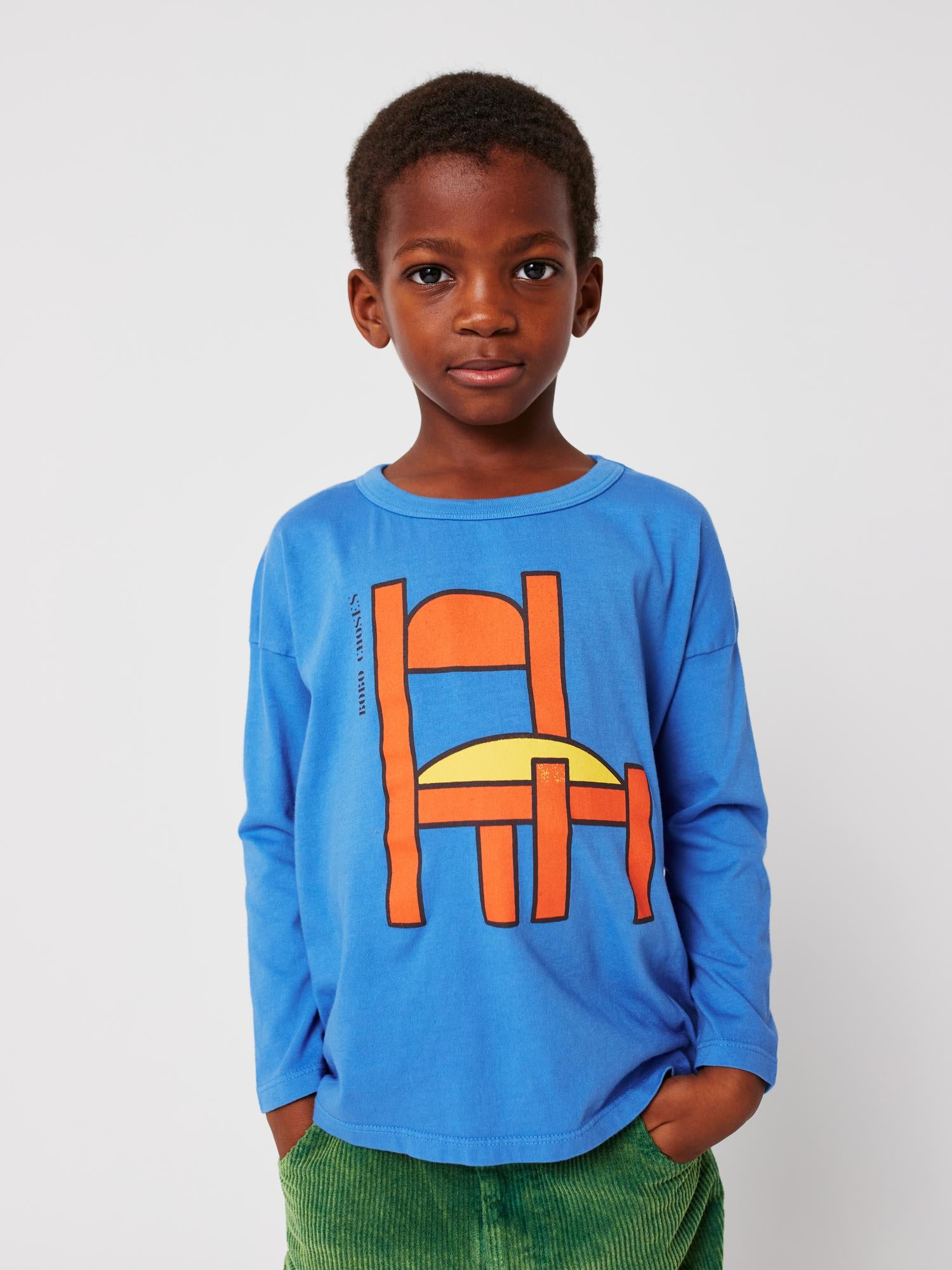 T-shirt Chair Blue
