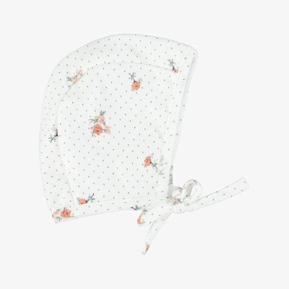 Ida Vintage Floral Newborn Bonnet