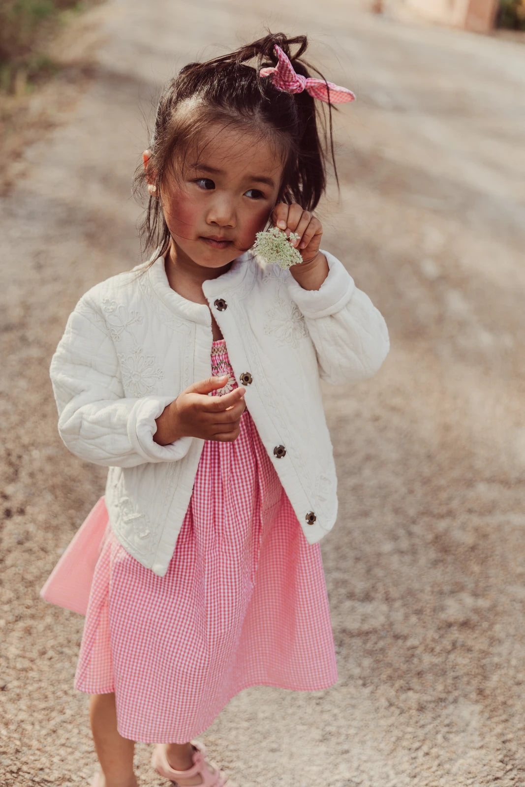 Sukienka Martine - Pink Fragola Vichy