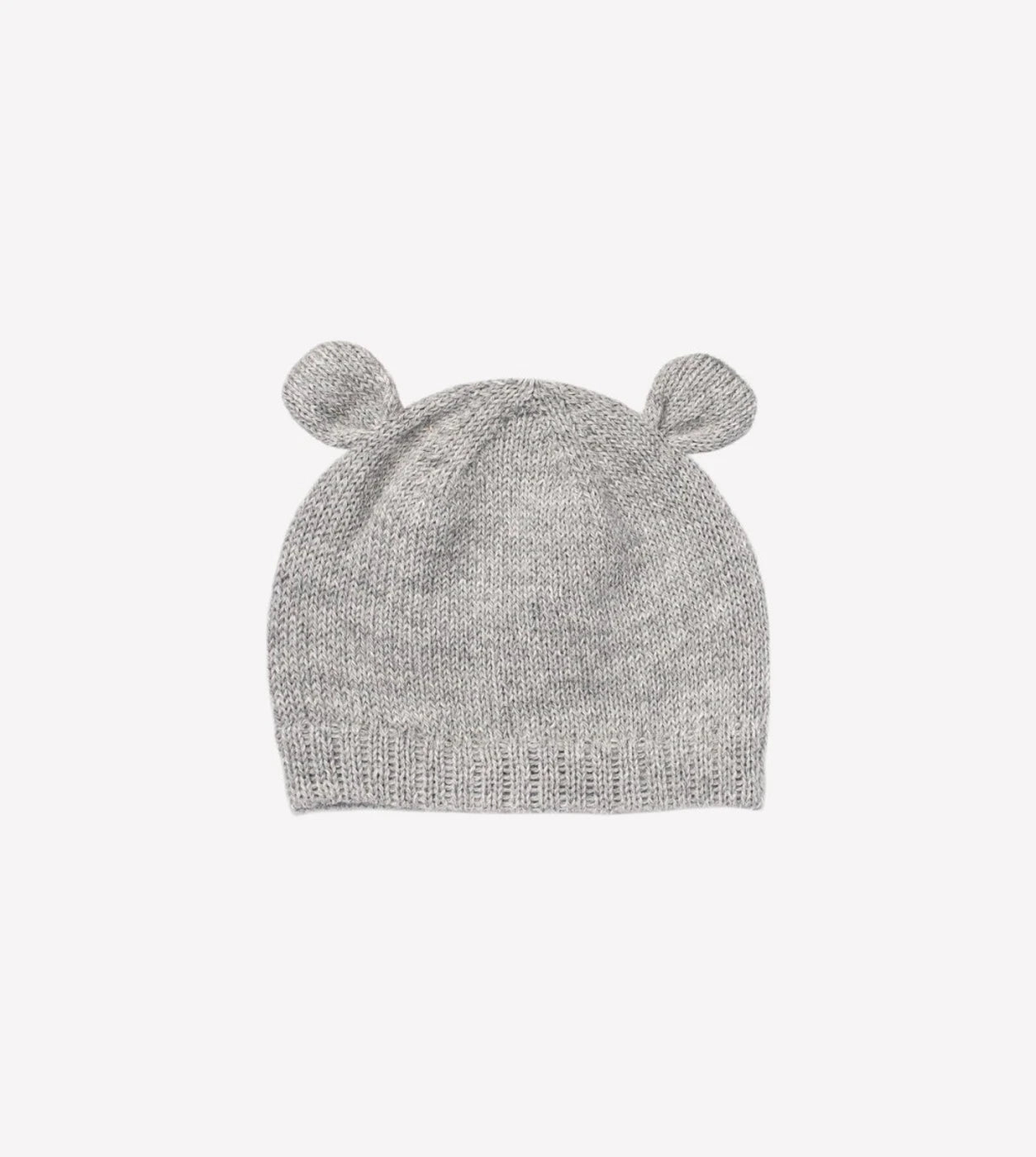 Czapeczka dzianinowa miś - Grey