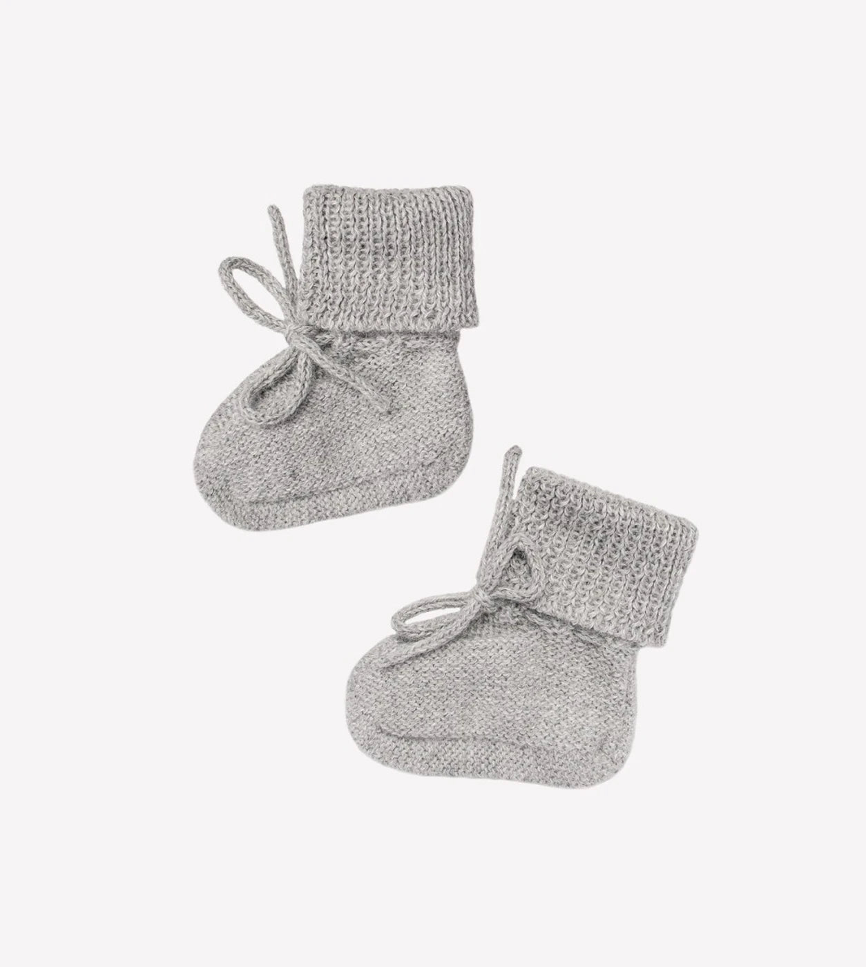 Buciki dzianinowe - Grey