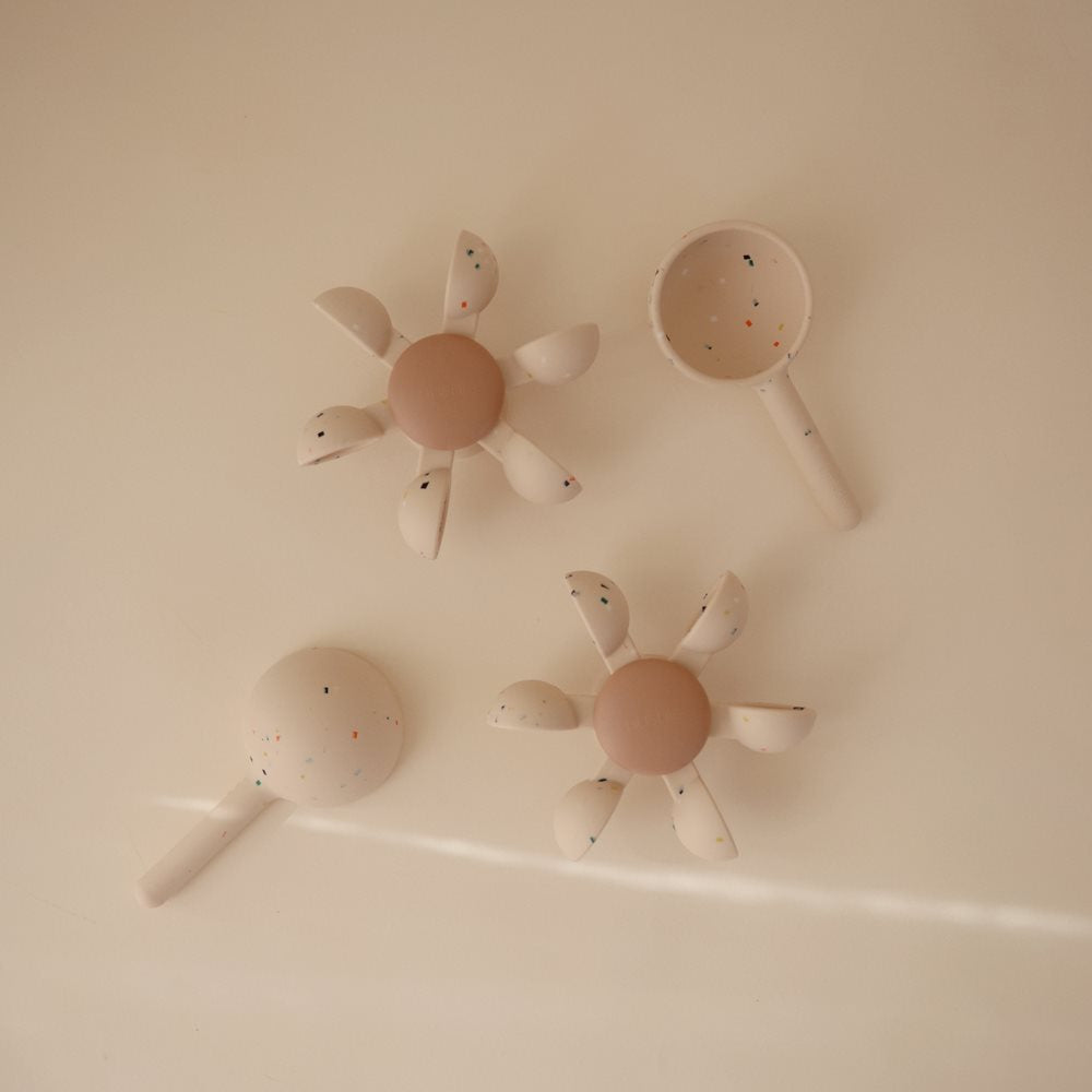 Mushie Spinner Sensoryczny z Przyssawką - Water Wheel