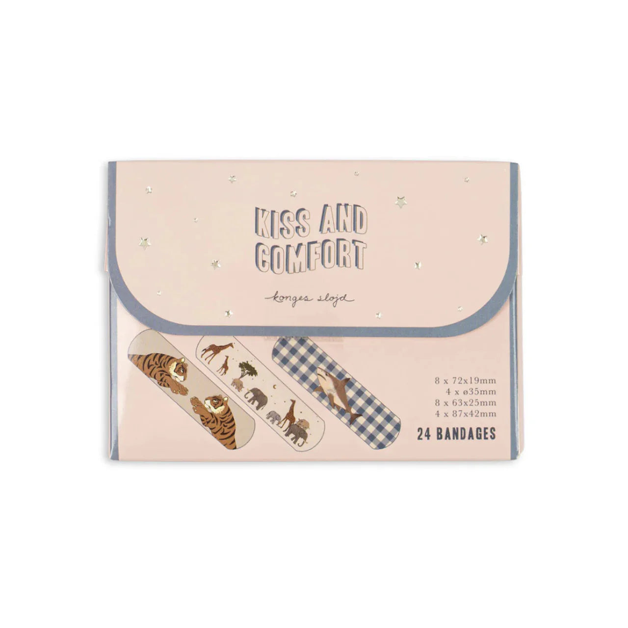 Plastry Kiss & comfort blue mix
