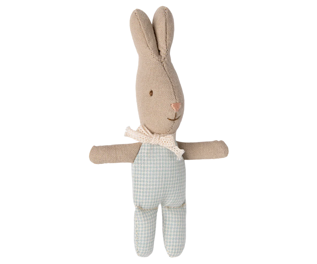 Króliczek - Rabbit, My light blue check