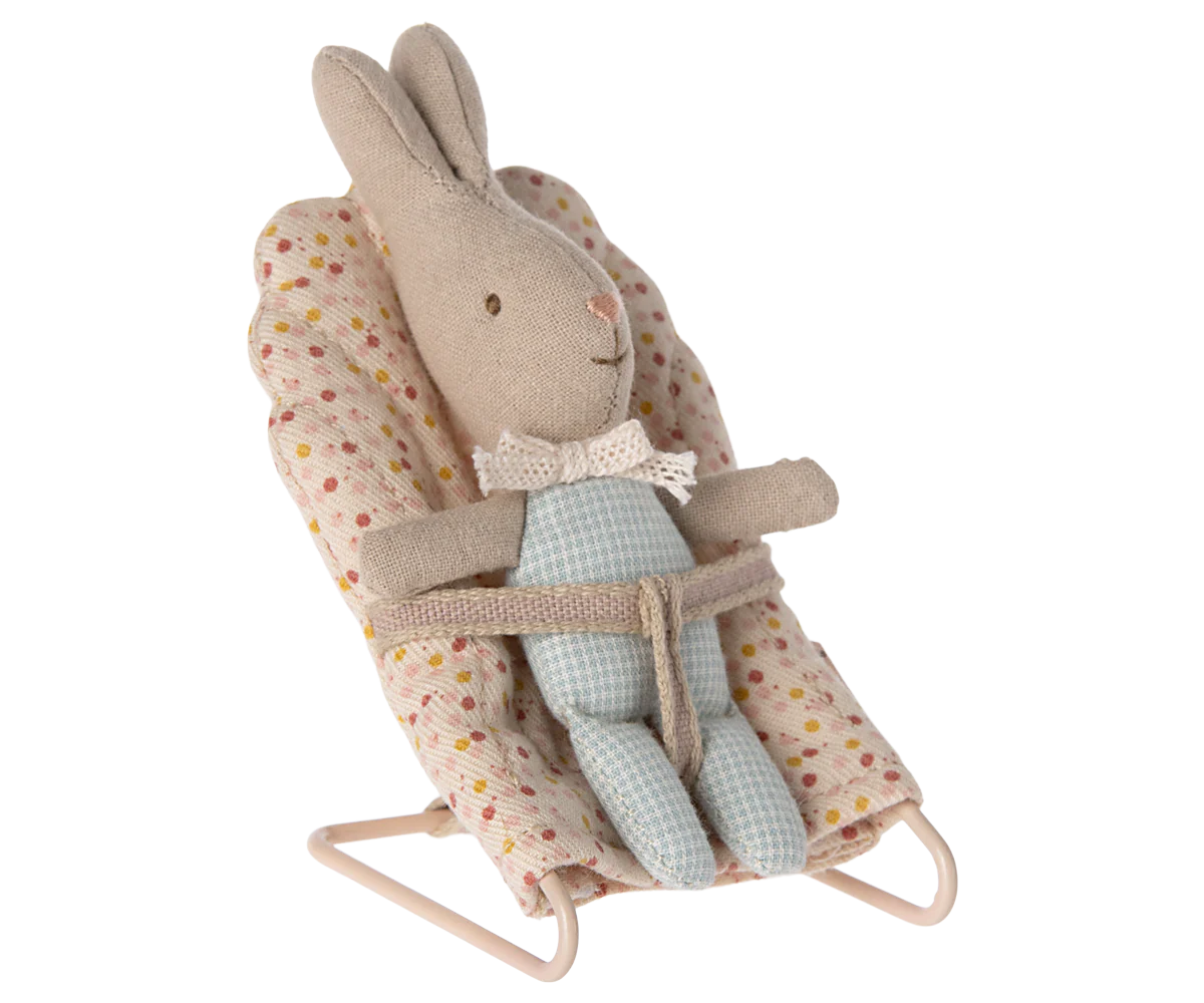 Króliczek - Rabbit, My light blue check