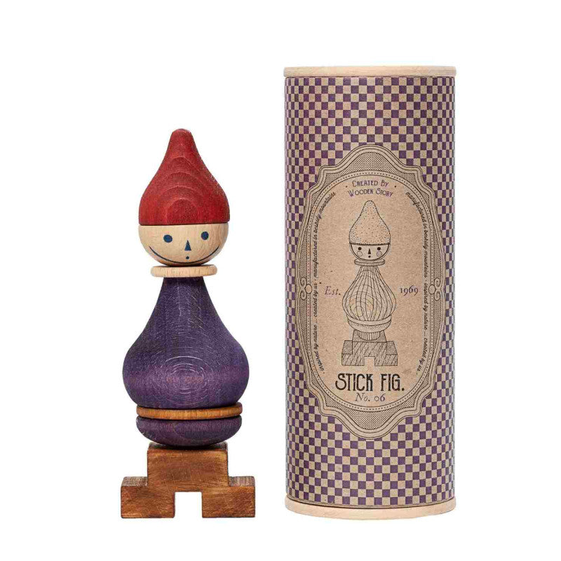 Układanka LALA Stick Fig No.06 – Kolorowa