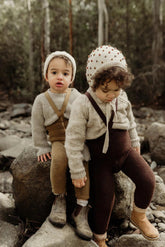 Legginsy Teddy Warms - Pearl Grey - L’enfant