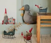 Sanki - Sleigh, Mouse - Green - L’enfant