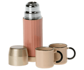 Akcesoria - Thermos and cups - Soft coral - L’enfant