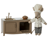 Akcesoria dla lalek - Kitchen, Mouse - Light brown - L’enfant