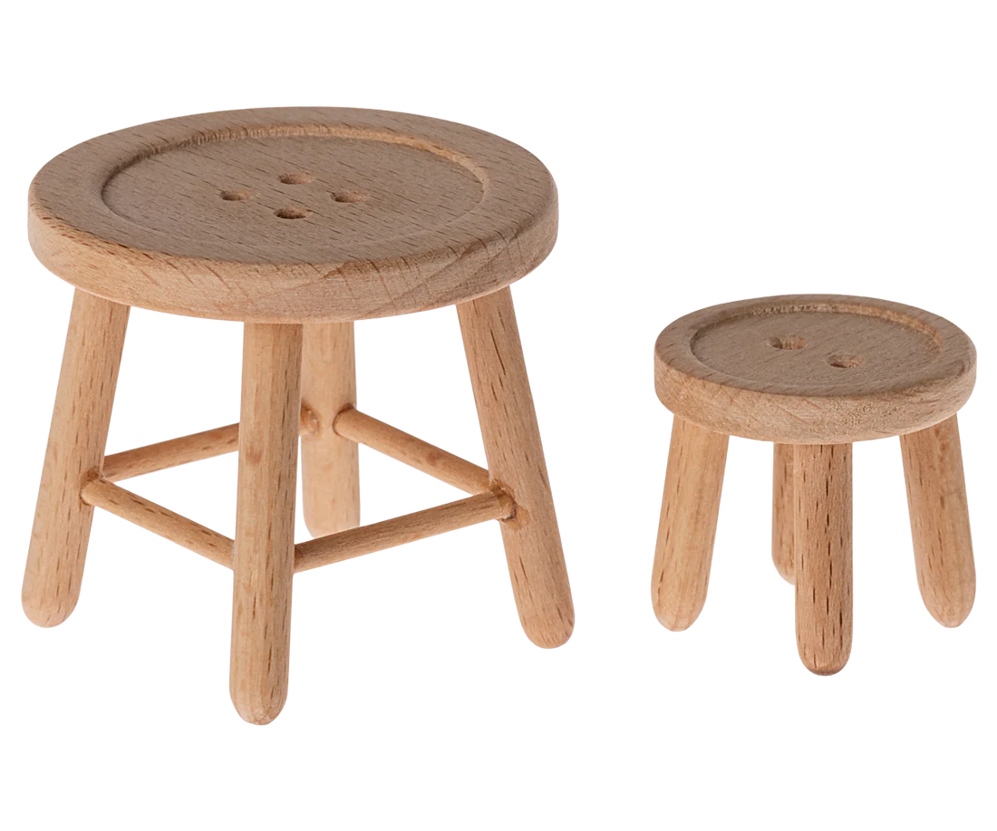 Zestaw - Table and stool set, Mouse