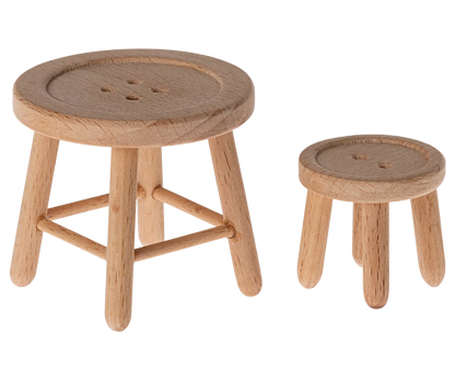 Zestaw - Table and stool set, Mouse