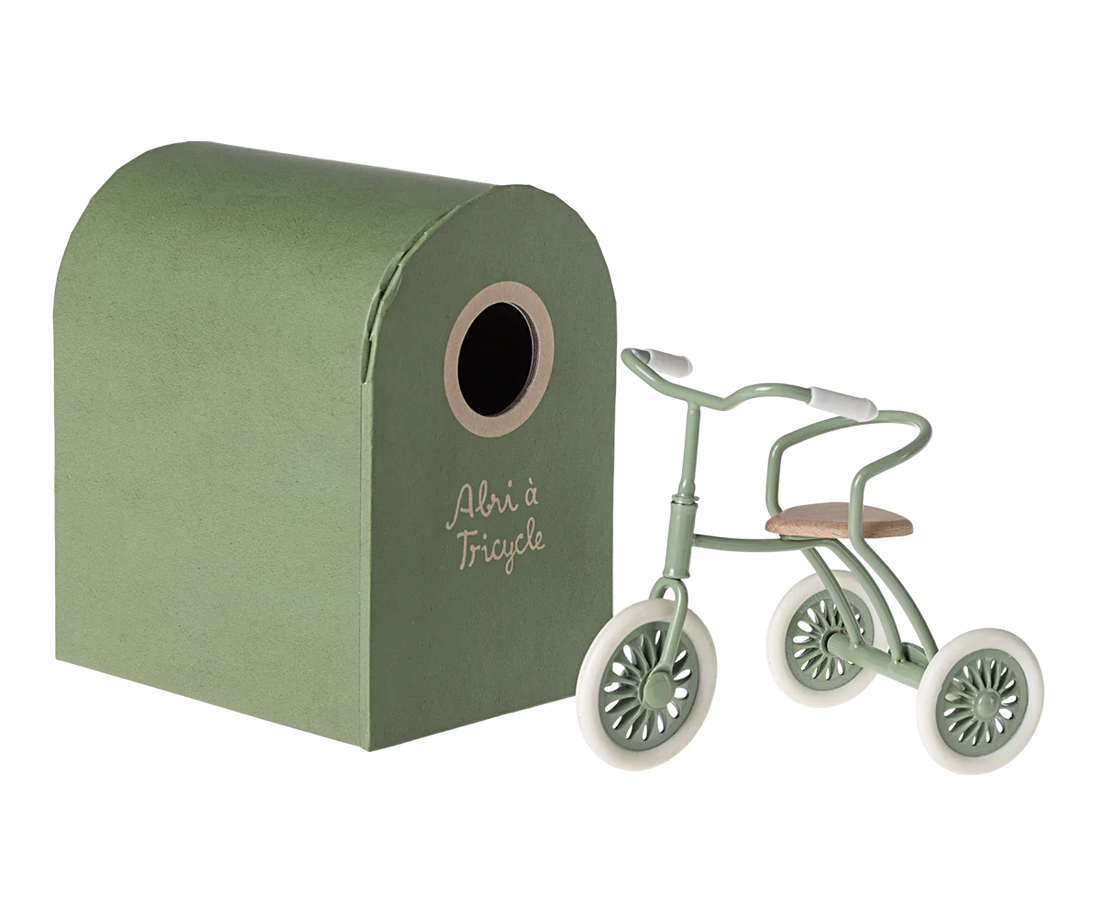 Akcesoria dla lalek - Abri à tricycle, Mouse - Green