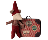 Dekoracja bożonarodzeniowa - Christmas mouse, Baby in suitcase - L’enfant