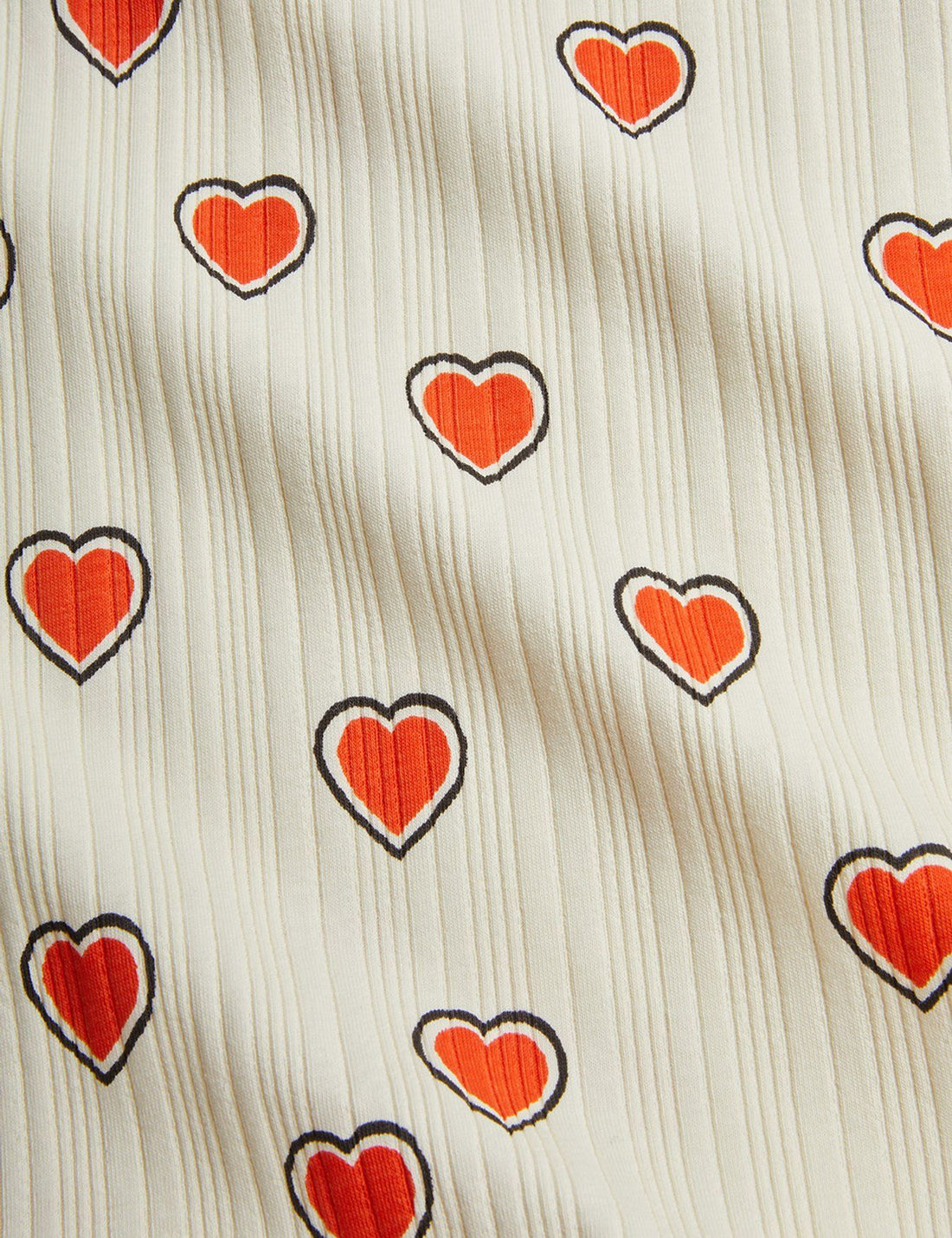 Spodnie dzwony Outlined Hearts
